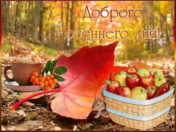 Доброй осени открытки Доброй осени открытки