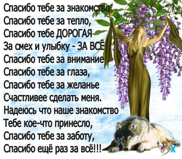 Стих подруге спасибо за всё Стих подруге спасибо за всё
