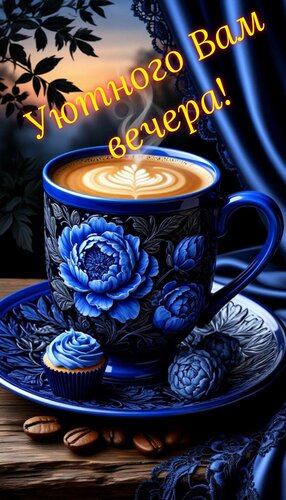 Открытка Уютного Вам вечера!