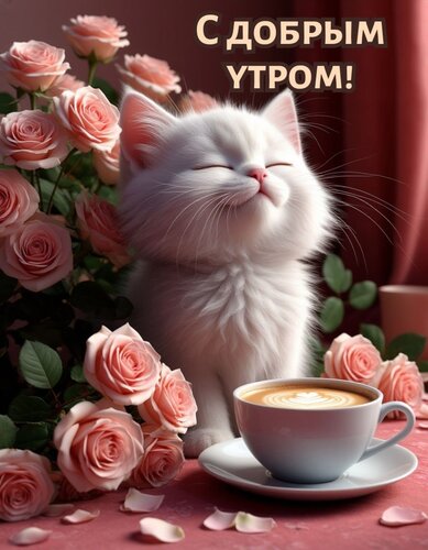 Открытка с добрым утром