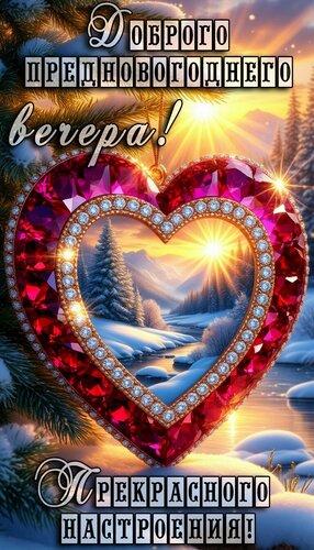 Открытка Добрый вечер