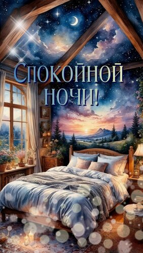 Открытка Спокойной ночи!