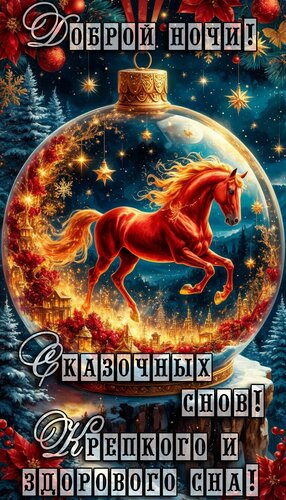 Открытка Спокойной ночи