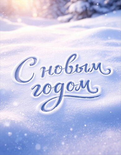 Открытка Новый год