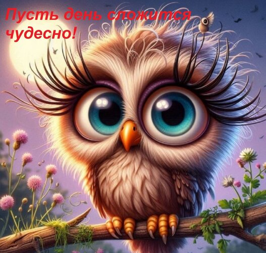 Открытка Пусть день сложится чудесно!