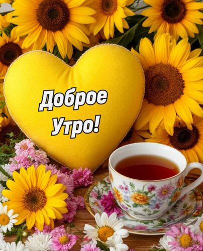 Открытка доброе утро