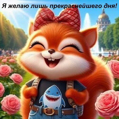 Открытка Я желаю лишь прекраснейшего дня!