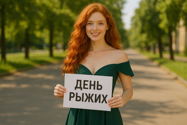 Открытка День Рыжих