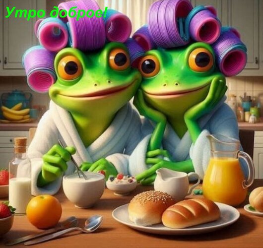 Открытка Утро доброе!