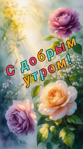 Открытка С добрым утром!