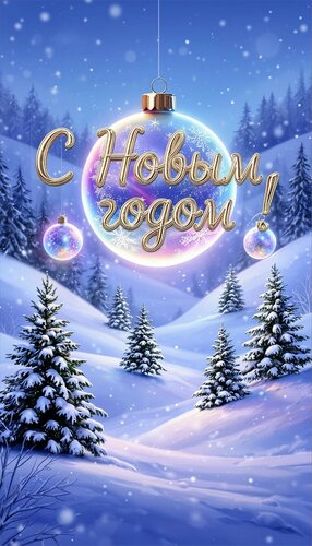 Открытка Новый год