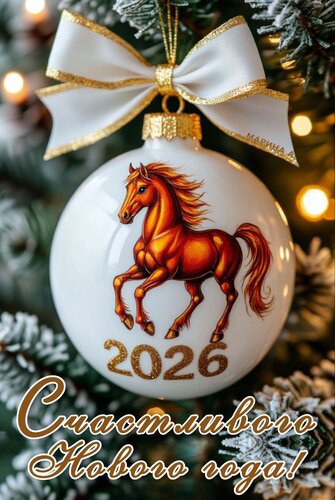 Открытка СЧАСТЛИВОГО НОВОГО ГОДА!