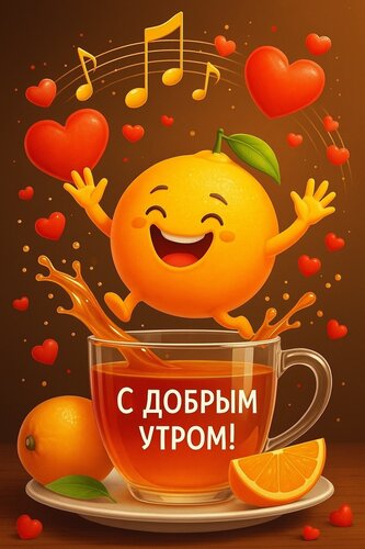 Открытка с добрым утром