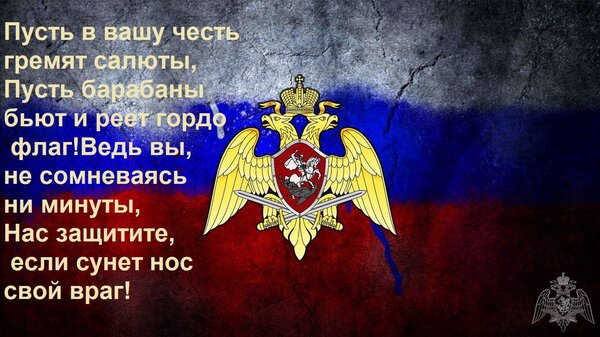 Открытка Пусть в вашу честь гремят салюты, Пусть барабаны бьют и реет гордо флаг! Ведь вы, не сомневаясь ни м