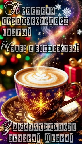 Открытка Добрый вечер