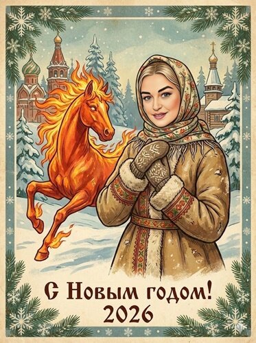 Открытка С НОВЫМ ГОДОМ!