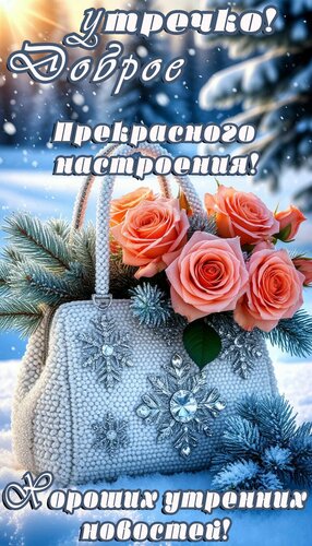 Открытка доброе утро