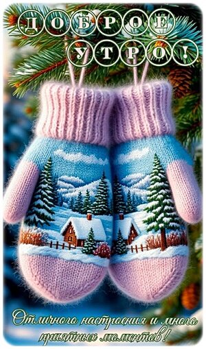 Открытка ДОБРОЕ УТРО!