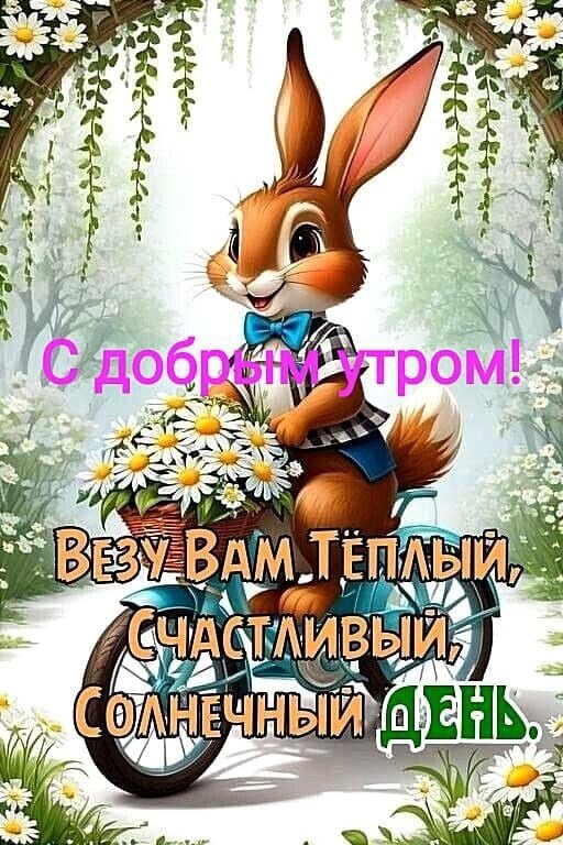 Открытка Доброе утро