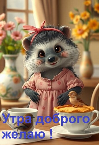 Открытка Утра доброго желаю !