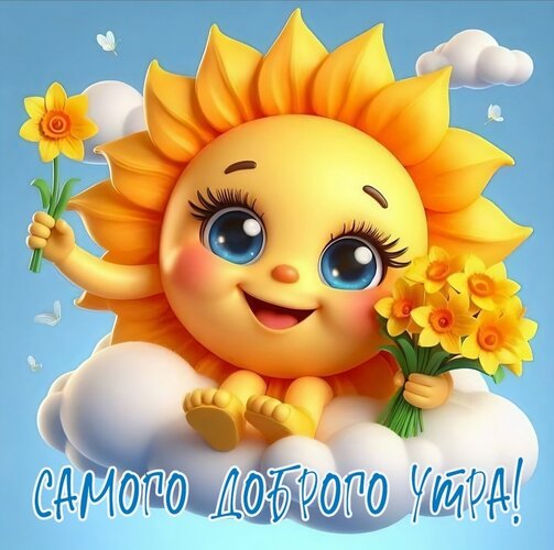 Открытка самого доброго утра