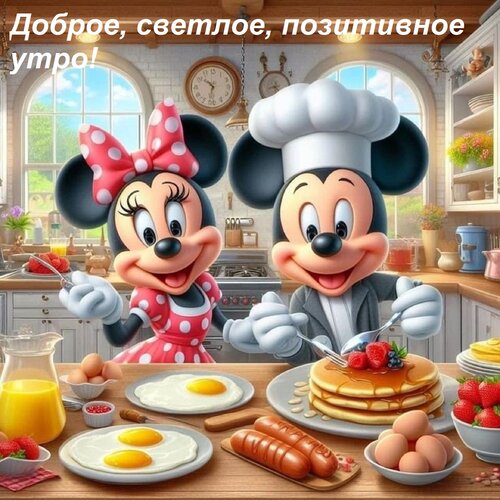 Открытка Доброе, светлое, позитивное утро!