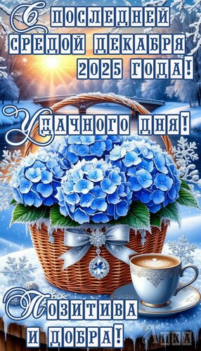 Открытка Среда