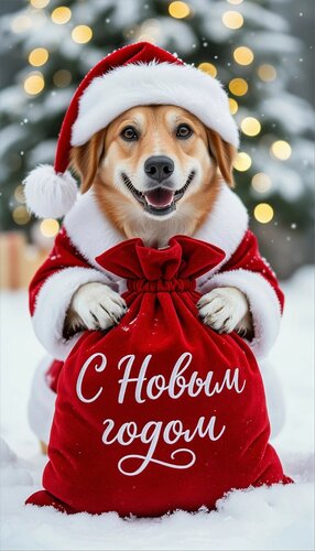 Открытка Новый год