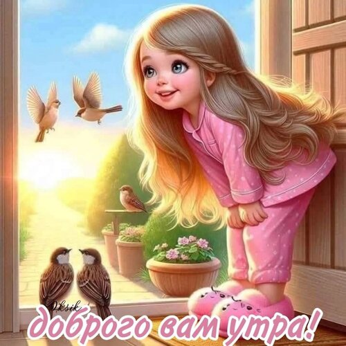 Открытка с добрым утром