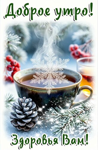 Открытка Доброе утро