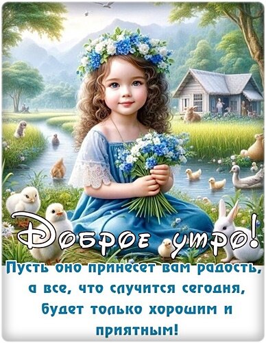 Открытка Доброе утро!