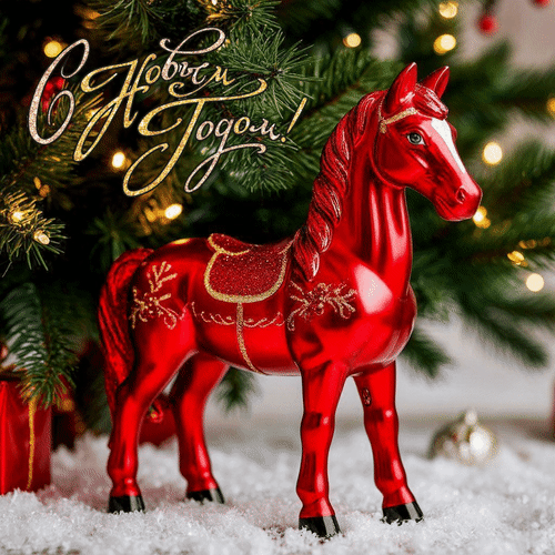 Анимированная открытка С НОВЫМ ГОДОМ!