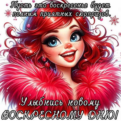 Открытка Воскресенье