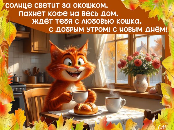 Открытка доброго утра 3