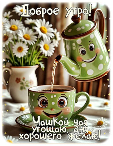 Открытка Доброе утро!