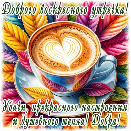 Открытка Воскресенье