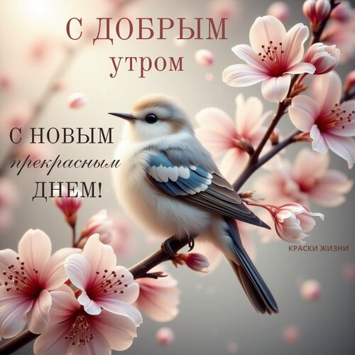 Открытка с добрым утром