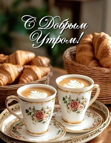 Открытка с добрым утром