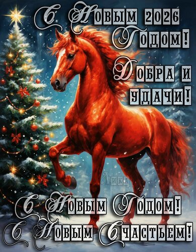 Открытка С Новым Годом