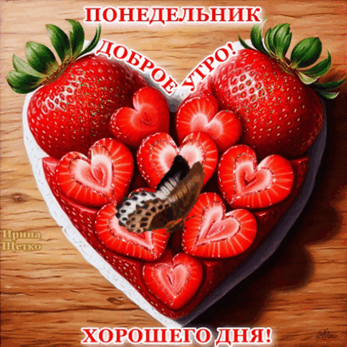 Анимированная открытка Доброе утро!
