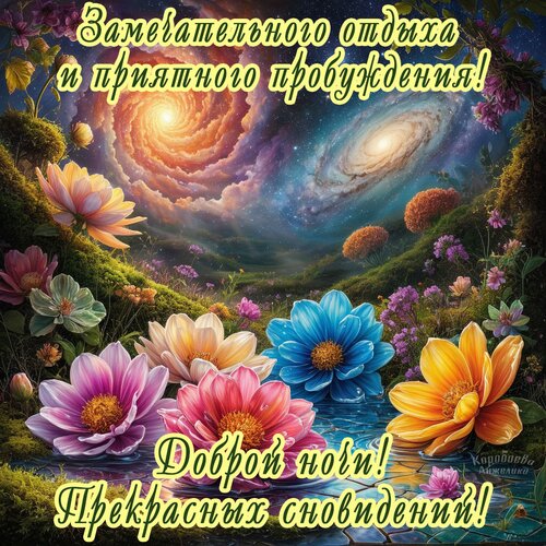 Открытка Спокойной ночи!