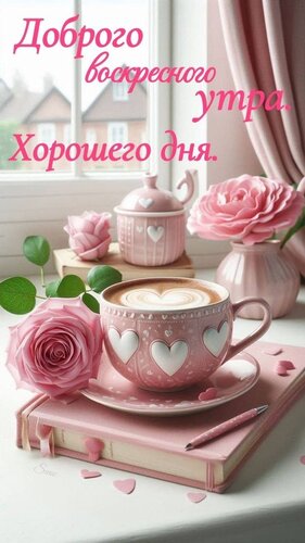 Открытка Доброго воскресного утра