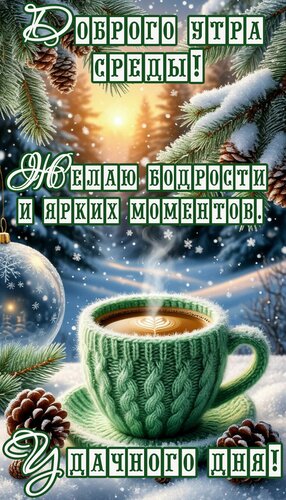 Открытка Среда