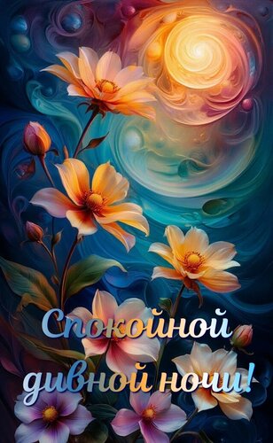 Открытка Спокойной дивной ночи!