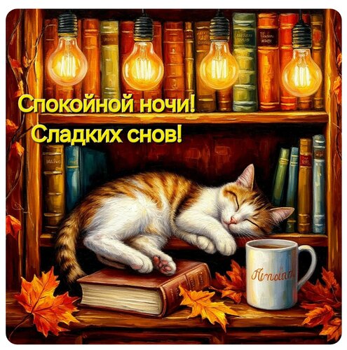 Открытка Спокойной ночи