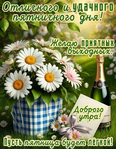 Открытка Пятница