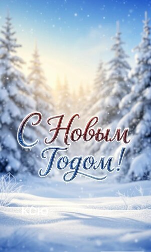 Открытка С новым годом