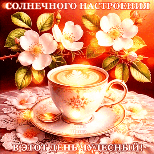 Анимированная открытка Солнечного настроения!