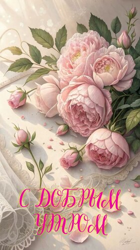 Открытка С добрым утром!