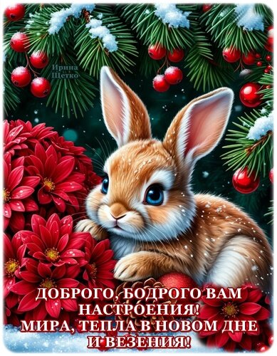 Открытка Доброго, бодрого настроения!